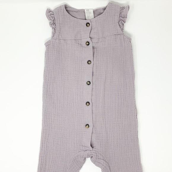 H&M Other - H&M | Baby Girl Button Romper Size 12-18 Month